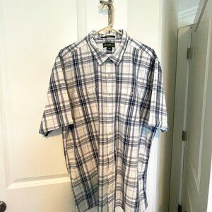Eddie Bauer Men's Plaid Shirt XL-Tall